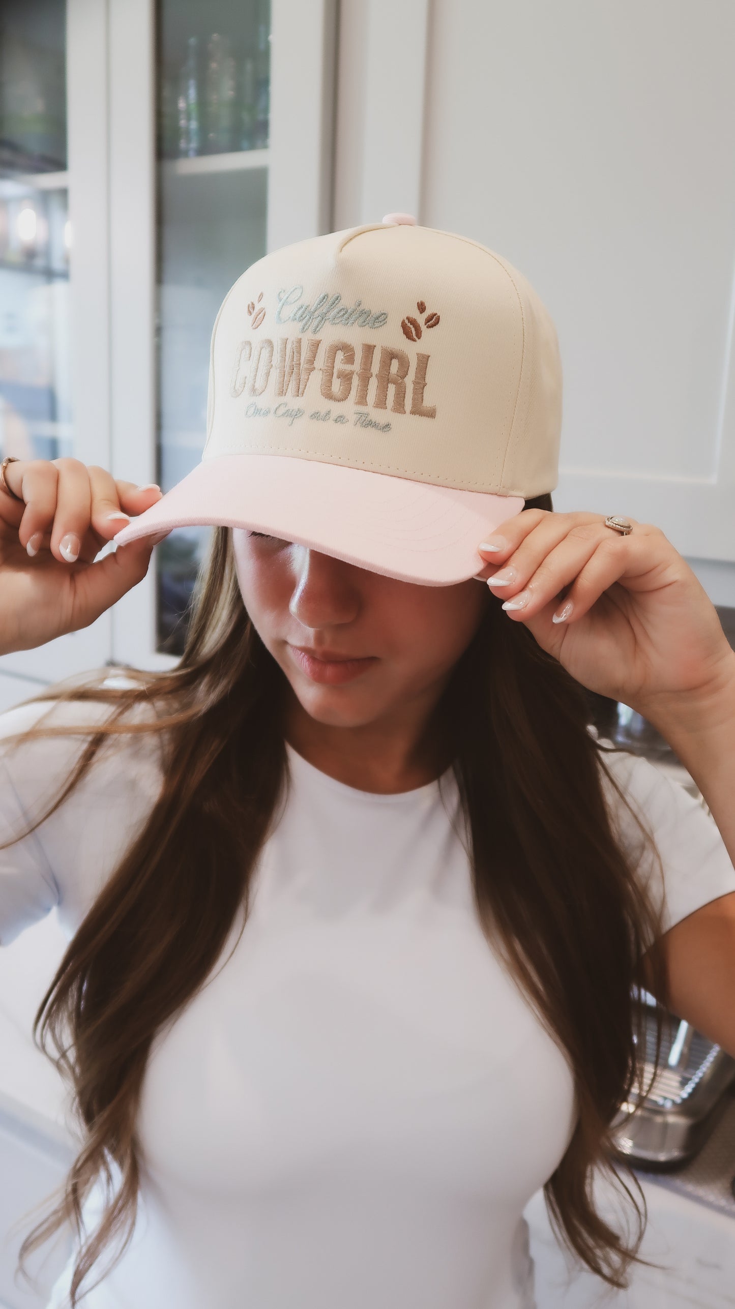 The Caffeine Cowgirl Cap