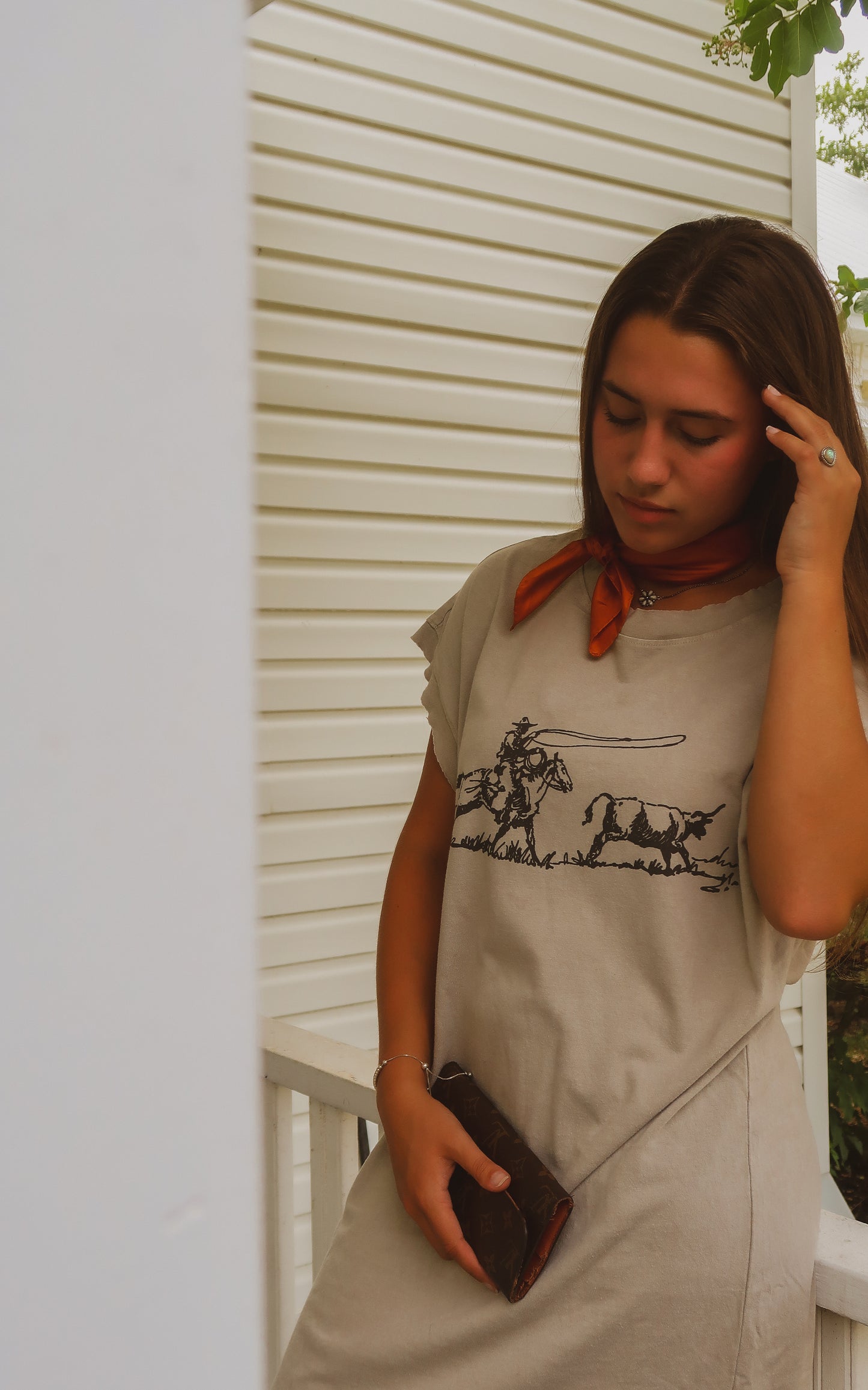 Calf Roper T-Shirt Dress